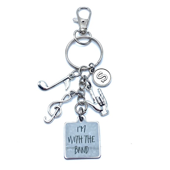 I’m With The Band Keychain Bag Charm - Picture 5 of 8
